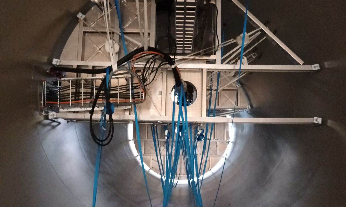 GE tower rotation protection test